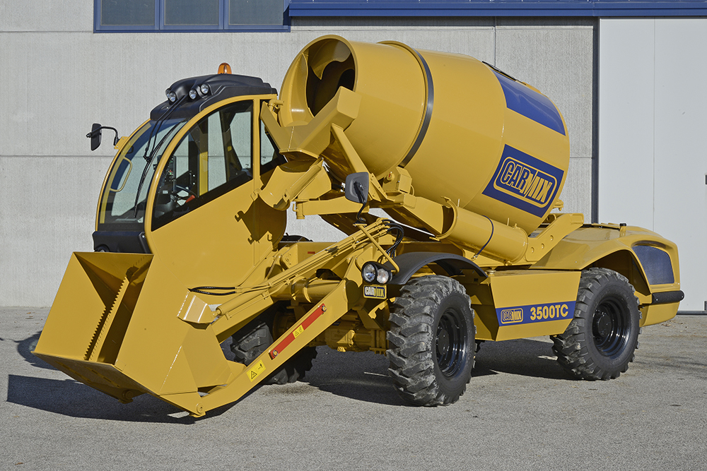 Small and sustainable: Carmix concrete mixers