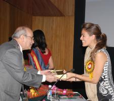 Mr. Kapila and Nathalie Pereira 