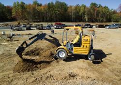 TMX towable mini-excavator