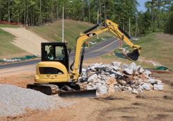 Cat's new mini excavators