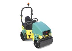 Electric versions of Ammann’s small, twin drum asphalt compactors are available