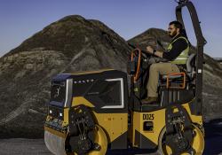 Volvo CE's 0025 Electric compactor