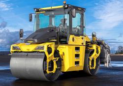 High controllability is claimed for BOMAG’s latest pivot steered compactors