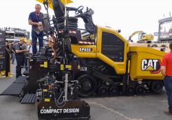 Caterpillar offers its AP 455 paver for the world market