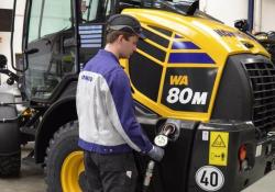 Komatsu’s machines can now run on HVO fuels