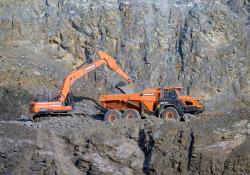 A new Doosan excavator has helped boost output at a quarry in the Czech Republic