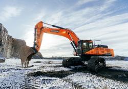 Doosan’s new 50tonne class excavators offer higher productivity