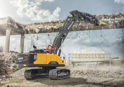 Volvo CE is now offering its EC380E excavator in demolition configuration