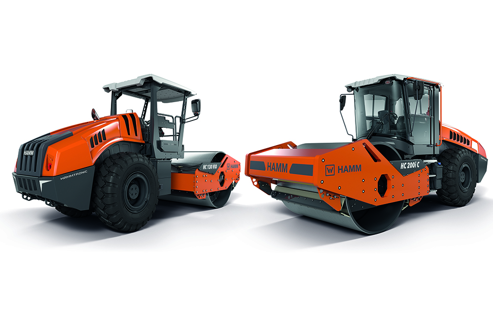 HC Series soil compactors by HAMM