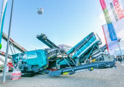 Powerscreen’s Premiertrak 330 jaw crusher