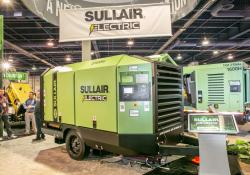 Sullair E103H electric portable compressor