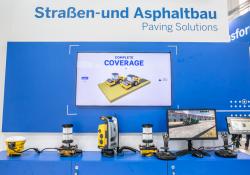 Trimble claims high accuracy for its asphalt paving control system