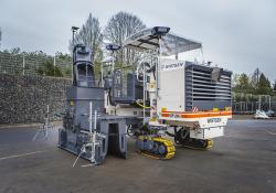 Versatility and mobility are claimed for Wirtgen’s new SP 20 (i) offset paver